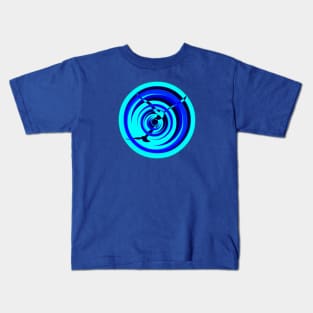 Seagulls Swirl Mandala Kids T-Shirt